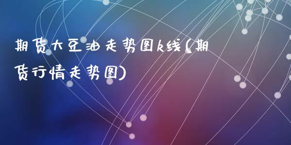 期货大豆油走势图k线(期货行情走势图)