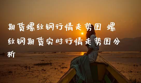 期货螺纹钢行情走势图 螺纹钢期货实时行情走势图分析