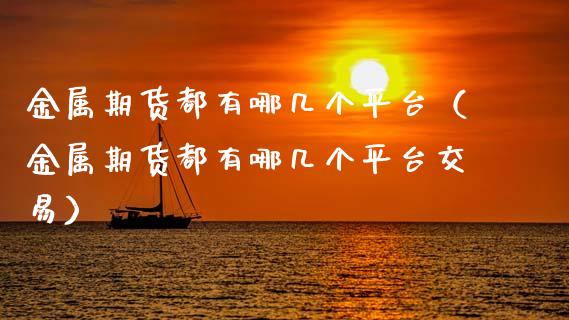 金属期货都有哪几个平台（金属期货都有哪几个平台交易）