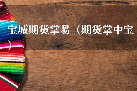 宝城期货掌易（期货掌中宝）