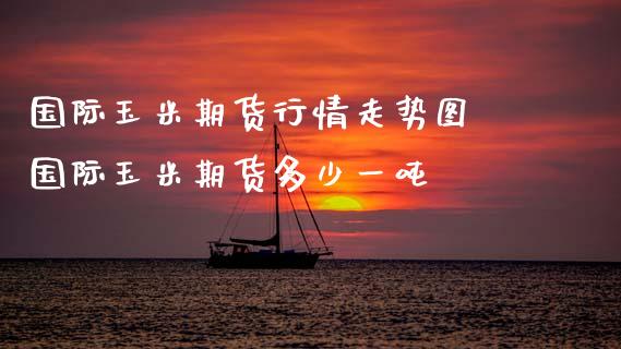 国际玉米期货行情走势图 国际玉米期货多少一吨