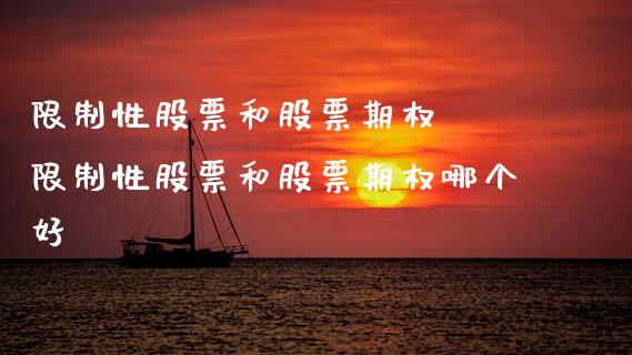 限制性股票和股票期权  限制性股票和股票期权哪个好