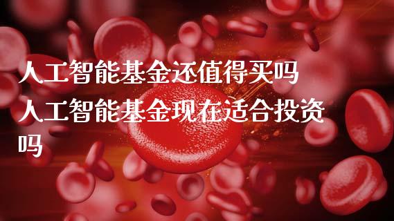人工智能基金还值得买吗 人工智能基金现在适合投资吗