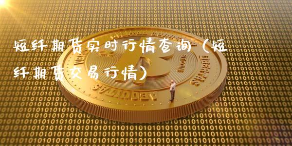 短纤期货实时行情查询（短纤期货交易行情）