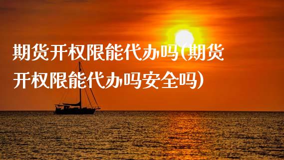 期货开权限能代办吗(期货开权限能代办吗安全吗)