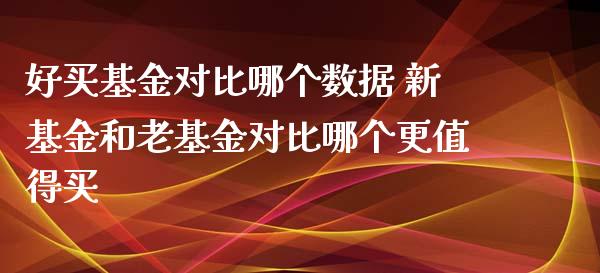 好买基金对比哪个数据 新基金和老基金对比哪个更值得买