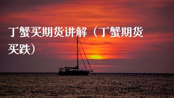 丁蟹买期货讲解（丁蟹期货买跌）