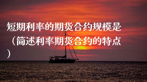 短期利率的期货合约规模是（简述利率期货合约的特点）