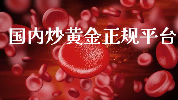 国内炒黄金正规平台