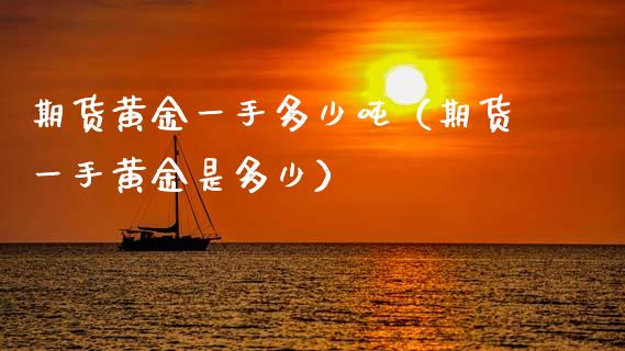 期货黄金一手多少吨（期货一手黄金是多少）