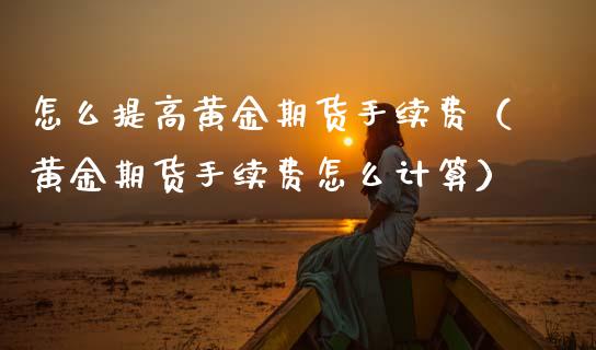 怎么提高黄金期货手续费（黄金期货手续费怎么计算）