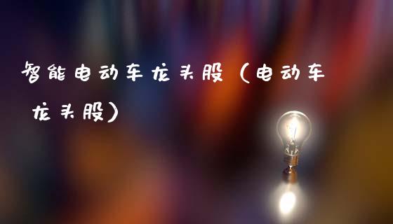 智能电动车龙头股（电动车 龙头股）