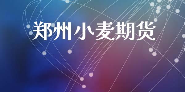 郑州小麦期货
