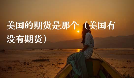 美国的期货是那个（美国有没有期货）
