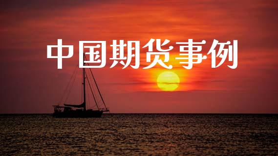 中国期货事例