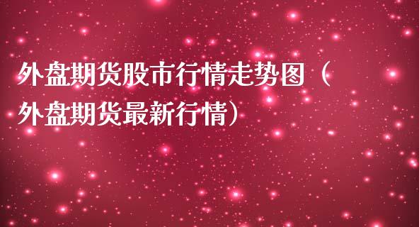 外盘期货股市行情走势图（外盘期货最新行情）